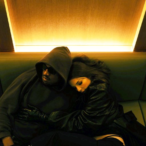 Kanye West и Julia Fox. 2021 03
