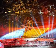 Монтаж оборудования на конкурсной сцене закончен вовремя