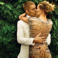 Justin Bieber и Hailey Baldwin в фотосессии для «Vogue». 2019