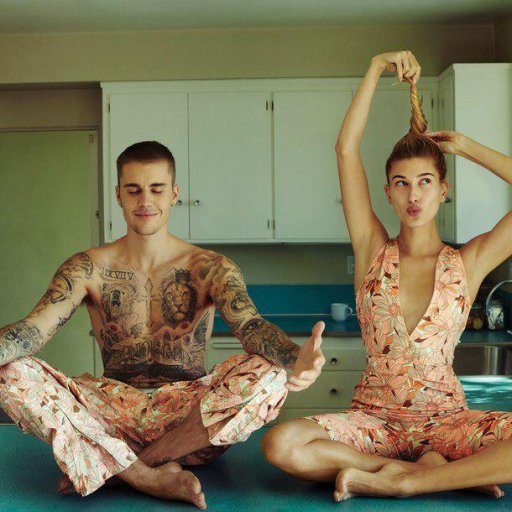 Justin Bieber и Hailey Baldwin в фотосессии для «Vogue». 2019