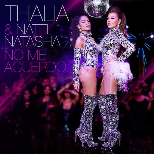 Thalía & Natti Natasha в клипе No me acuerdo 2018 08