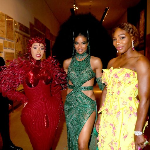 Met Gala. 2019. Cardi-B Ciara Serena-Williams