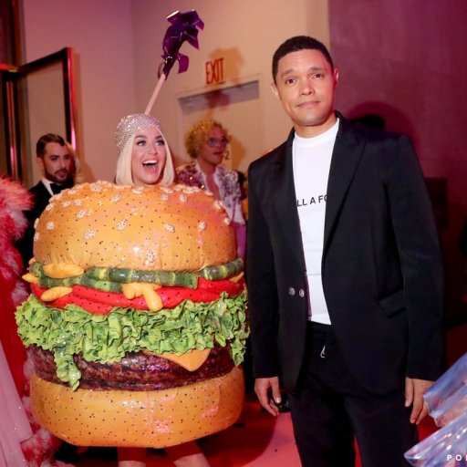 Met Gala. 2019. Katy-Perry Trevor-Noah