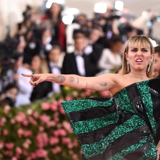 Met Gala. 2019. Miley Cyrus