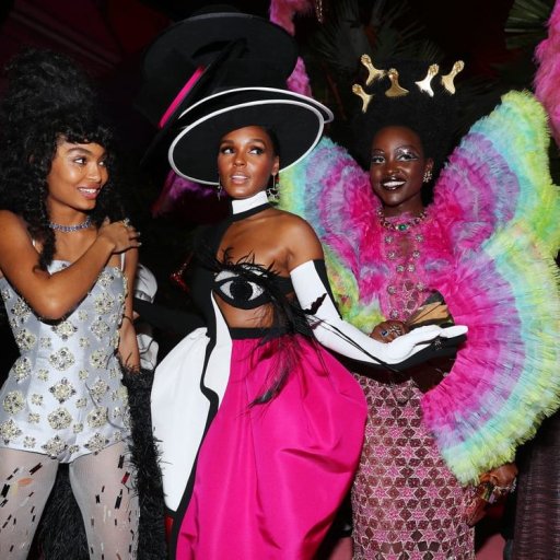 Met Gala. 2019. Yara-Shahidi-Janelle-Monáe-Lupita-Nyongo