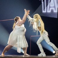 Bilal Hassani на Евровидении. 2019. 04