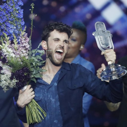 Duncan Laurence на Евровидении. 18.05.2018. 13