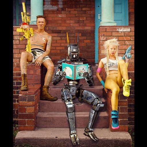 Die Antwoord в фильме Chappie. 2015. 07