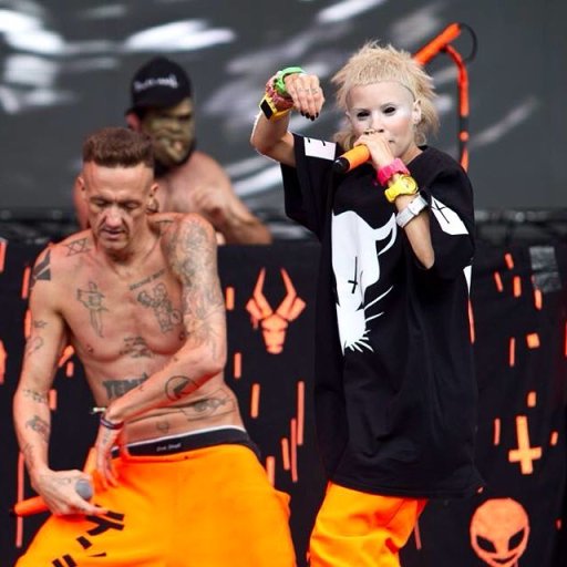 Die Antwoord на концертах. 2016 08