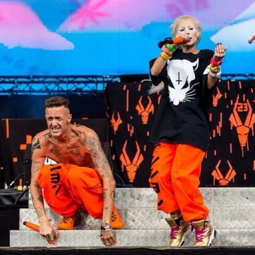 Die Antwoord на концертах. 2016 11