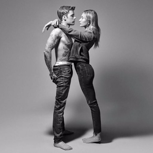 Джастин и Хейли Бибер в фотосессии для Calvin Klein. 2019 05