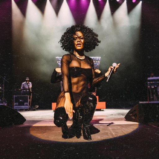 Teyana Taylor на концерте. 2019 21