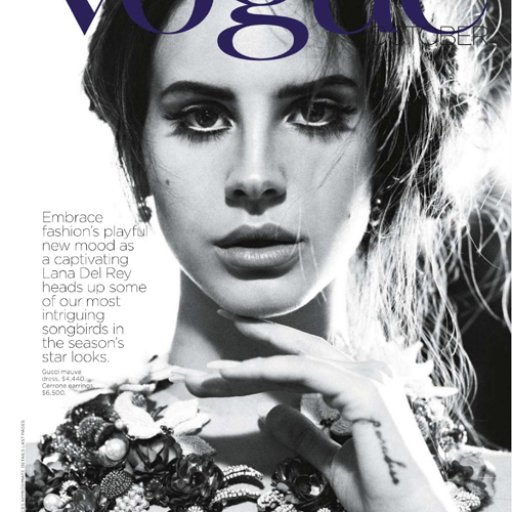 Lana del Rey в журнале Vogue Australia 2012 07