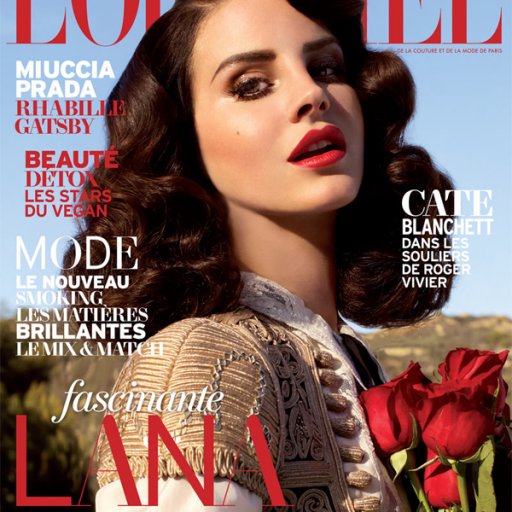 Lana del Rey в журнале L’Officiel 2013 15