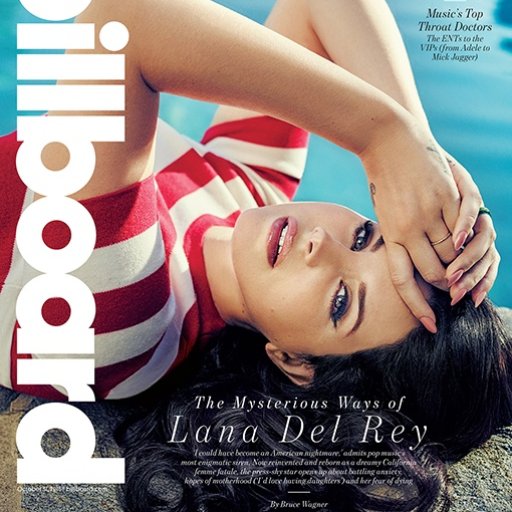 Lana del Rey в журнале Billboard 2015 01