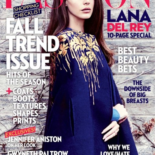 Lana Del Rey на страницах Fashion Beauty. 01