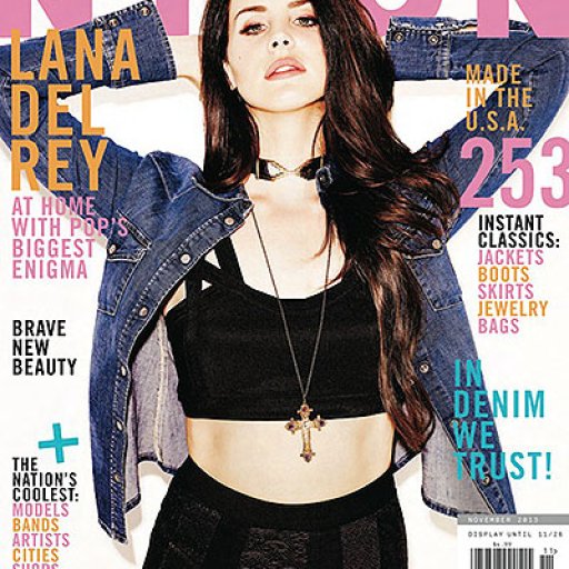 Lana del Rey в журнале Nylon 2013 09