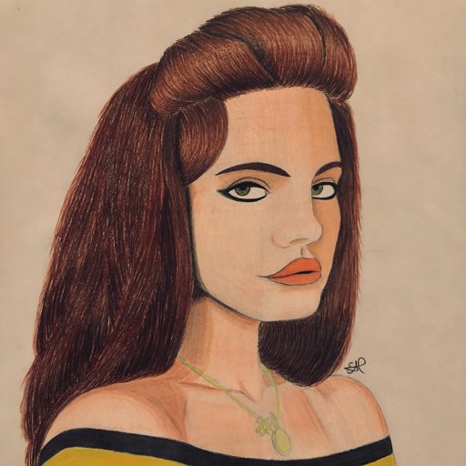 Lana Del Rey. Фан-арт. 2015 12