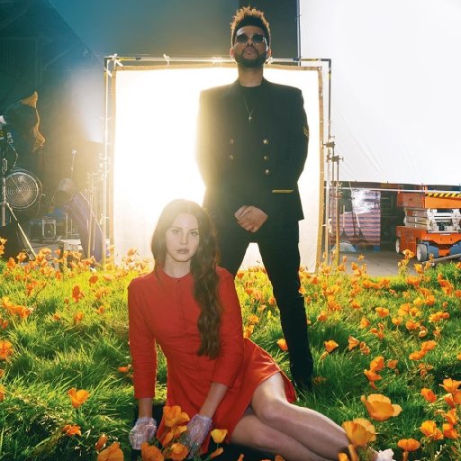 Lana Del Rey и Weeknd в клипе Lust For Life. 2017 14