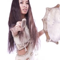 Zarina в образе шамана. 2010 02