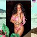Rihanna в сете для Savage х Fenty. 2020 05