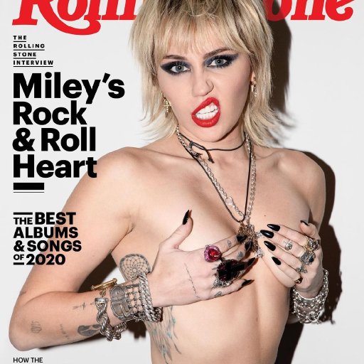 Майли Сайрус в Rolling Stone. 2020 08