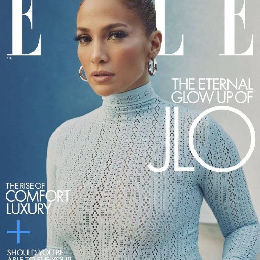 Jlo для журнала ELLE. 2021 09