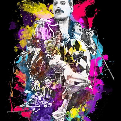 Freddie Mercury в работах Nenu. 2021. 02
