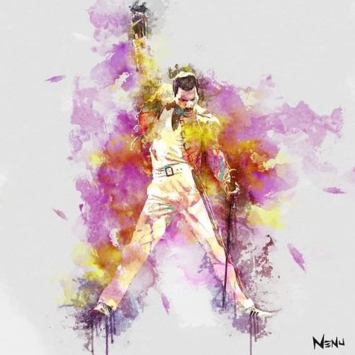 Freddie Mercury в работах Nenu. 2021. 18