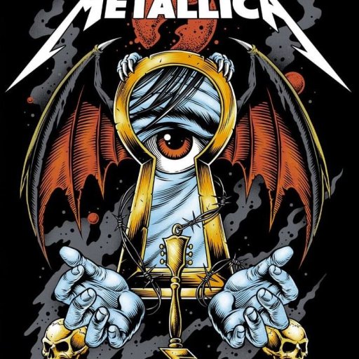 Metallica. Постеры к 40-летию группы. 2021. 08