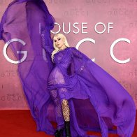 Lady Gaga на премьере Gucci. 2021. 02