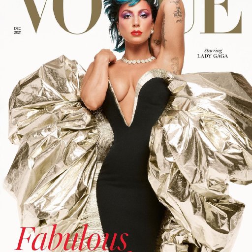 Lady Gaga в журнале Vogue. 2021. 10