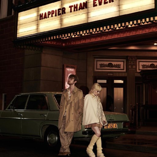 Billie Eilish в промо альбома Happier Than Ever. 2021. 15
