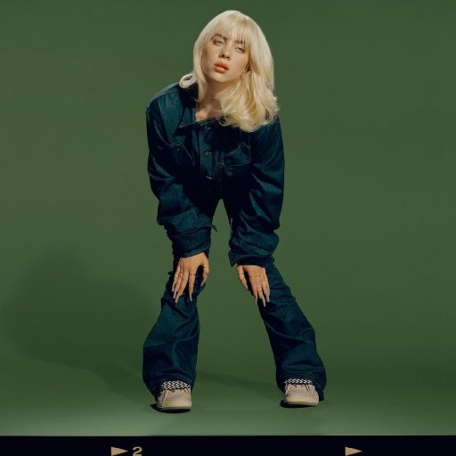 Billie Eilish в промо альбома Happier Than Ever. 2021. 19