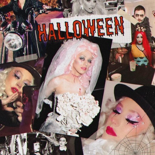 Christina Aguilera. Маски на Helloween. 2020. 11