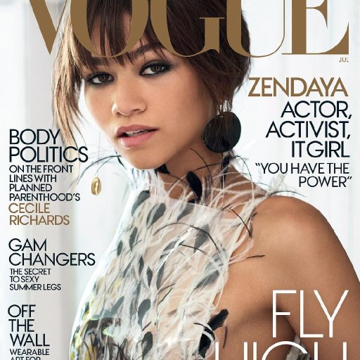 Zendaya в журнале Vogue. 2021. 07