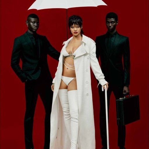 Rihanna в журнале Dazed. 2021. 01