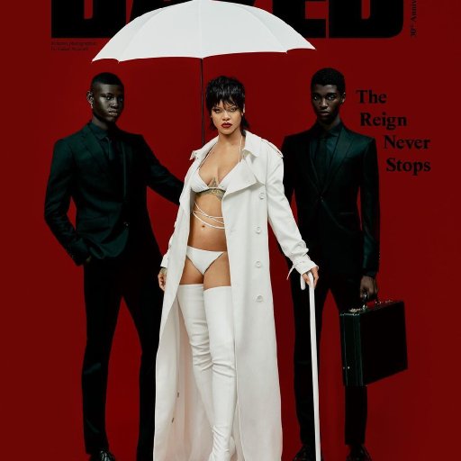 Rihanna в журнале Dazed. 2021. 12