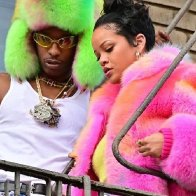 Riri & Rocky на съемках клипа. 13.07.2021. 02