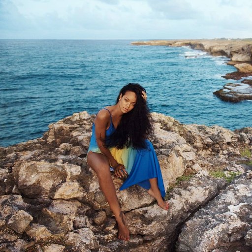 Рианна в рекламе туризма на Барбадосе. 2021. 03
