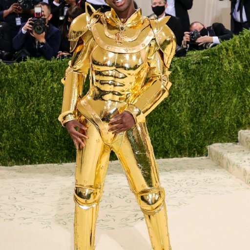 Mat Gala 2022. Lil Nas X в Versace 2