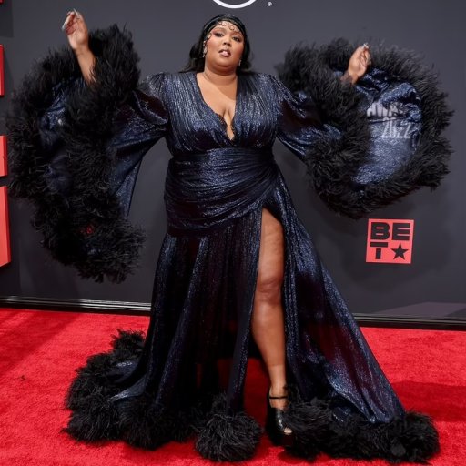 Lizzo на BET AWARD. 2022. 01