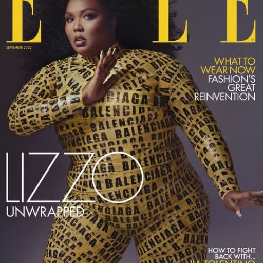 Lizzo в журнале ELLE. 2022. 09