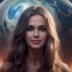 Алена Ланская в клипе Живая Вселенная. 2024. 1